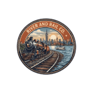 Rail and River Co. logo